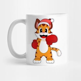 Tiger Christmas Boxer Mug